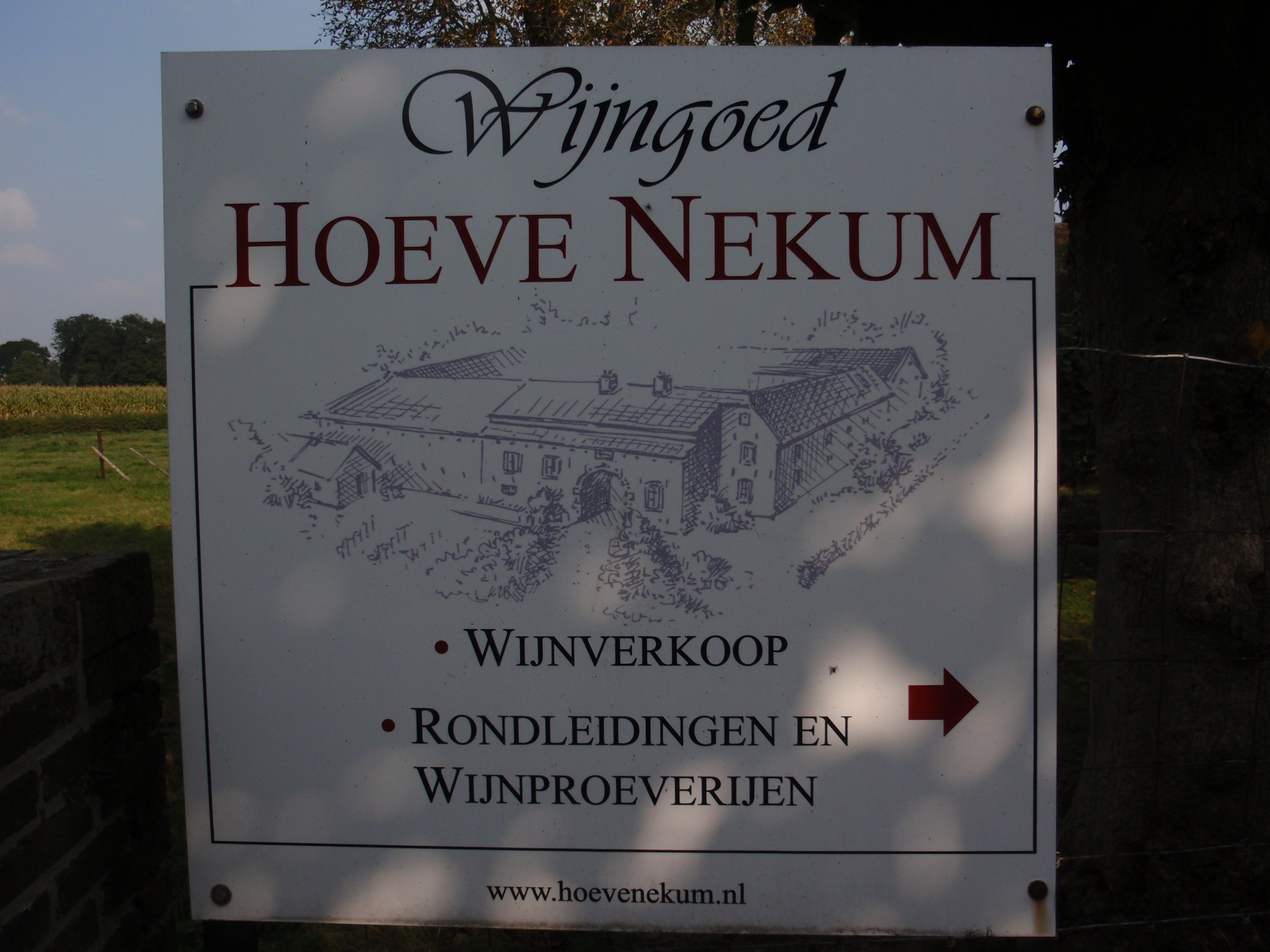 Hoeve Nekum | Best Wine Routes